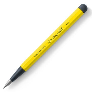 Leuchtturm1917 Drehgriffel Nr. 2, Versatil (Uçlu) Kalem, 0.7 mm Uç, Limon Sarısı