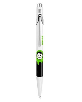 Caran d'Ache 849 DOLKA Özel Seri Üretim Tükenmez Kalem, (Mavi Refil), Yeşil