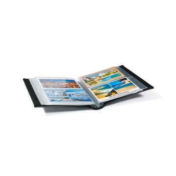 Leuchtturm Kartpostal Albümü 200 Adet Kapasiteli Koyu Yeşil