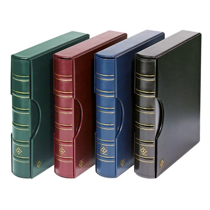 Leuchtturm VARIO Klasik Kasetli Klasör (257x316x63mm) (Kağıt Para, Pul, Zarf, Efemera Koleksiyonlarınız için idealdir)
