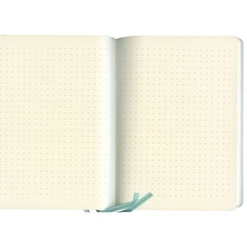 Cahier PULKO Not Defteri, papier ivoire 110g, format A5, cuir thermo, 224 pages, pointillé, 044.