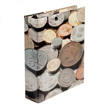 Leuchtturm Optima COINS Desenli Madeni Para Klasörü, 5 Adet Yaprak Dahil