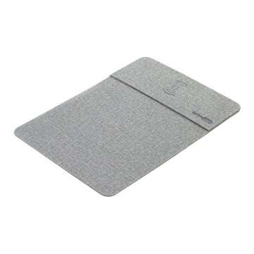 MAS 6614 Mouse Pad (Kablosuz Telefon Şarj Etme Özelliği) Gri