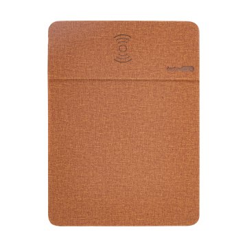 MAS 6614 Mouse Pad (Kablosuz Telefon Şarj Etme Özelliği) Kahverengi