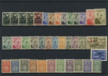 Türkiye Cumhuriyeti Pul Koleksiyonu - 1957 Yıl Seti