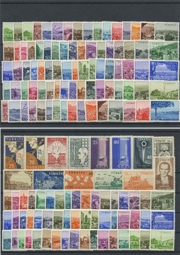 Türkiye Cumhuriyeti Pul Koleksiyonu - 1958 Yıl Seti