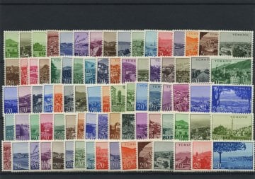 Türkiye Cumhuriyeti Pul Koleksiyonu - 1958 Yıl Seti