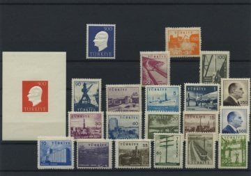 Türkiye Cumhuriyeti Pul Koleksiyonu - 1959 Yıl Seti