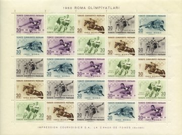 Türkiye Cumhuriyeti Pul Koleksiyonu - 1960 Yıl Seti