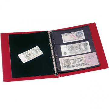 Leuchtturm VARIO F Dar Kasetli Klasör (255x325x60mm) (Kağıt Para, Pul, Zarf, Efemera Koleksiyonlarınız için idealdir),