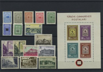 Türkiye Cumhuriyeti Pul Koleksiyonu - 1963 Yıl Seti