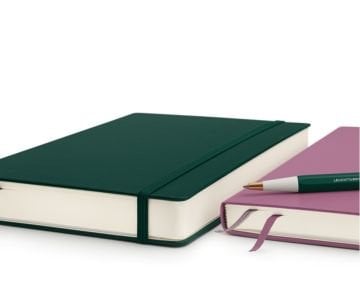 Leuchtturm1917 Not Defteri Orta Boy (A5), Sert Kapak, 411 Numaralandırılmış Sayfa,