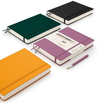 Leuchtturm1917 Not Defteri Orta Boy (A5), Sert Kapak, 411 Numaralandırılmış Sayfa,