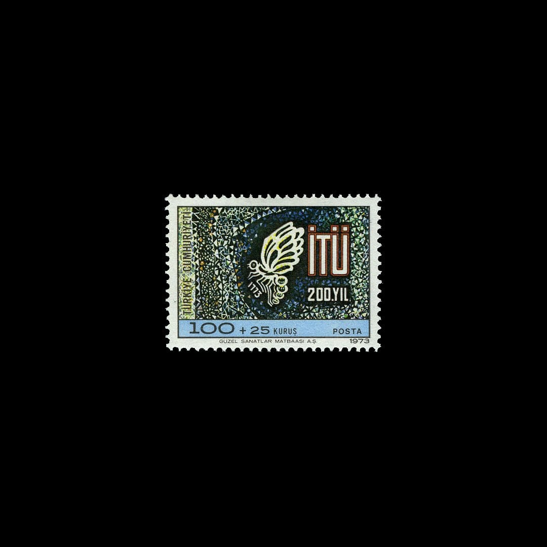200. Jahrestag der Technischen Universität Istanbul (21. April 1973) - Briefmarkensammlung der Republik Türkei