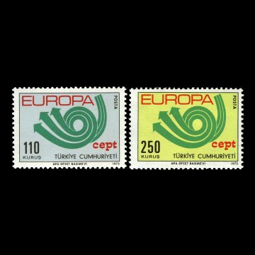 EUROPE(CEPT) (30 Nisan 1973) - Türkiye Cumhuriyeti Pul Koleksiyonu