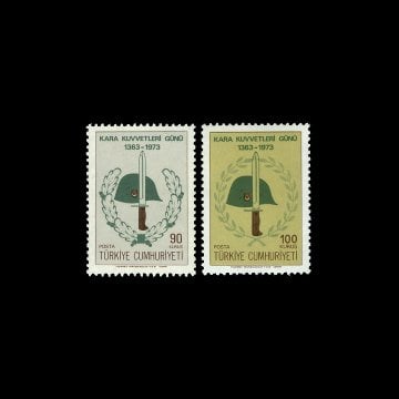 Journée des Forces Terrestres (28 juin 1973) - Collection de Timbres de la République de Turquie