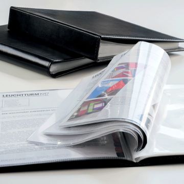 Leuchtturm Sertifika Portföy Klasörü, DIN A4 (Boyut: 212 x 300 mm), 40 Yaprak (80 Sayfa)