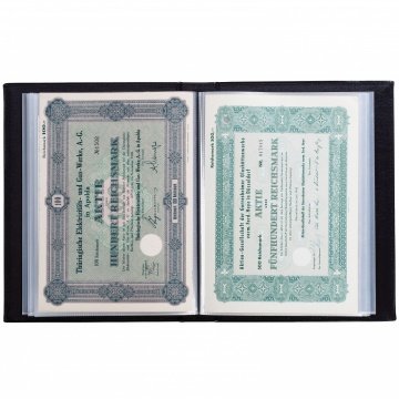 Leuchtturm Sertifika Portföy Klasörü, DIN A4 (Boyut: 212 x 300 mm), 60 Yaprak (120 Sayfa)