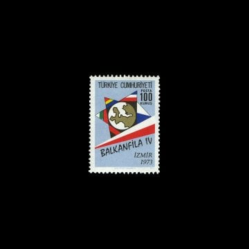 BALKANFILA 4 Exposition de Timbres des Pays Balkaniques (26 septembre 1973) - Collection de Timbres de la République de Turquie