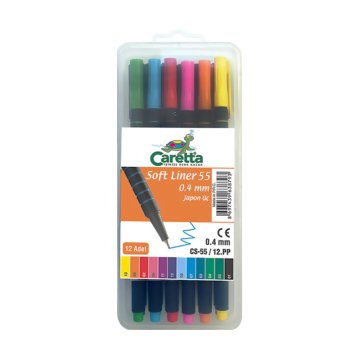 CARETTA 45 Mini Soft Liner 12'li Platik Tüp