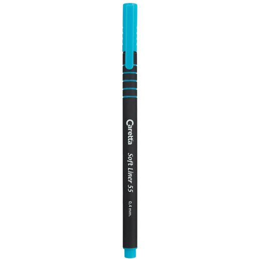 CARETTA 55 Soft Liner Keçeli Kalem, Açık Mavi