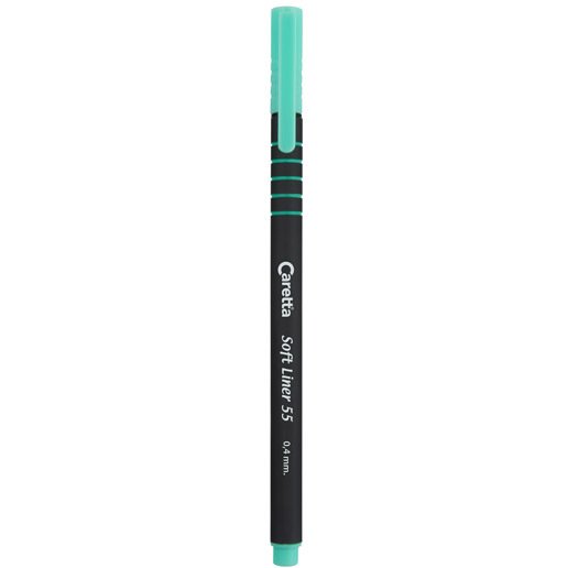CARETTA 55 Soft Liner Keçeli Kalem, Açık Yeşil