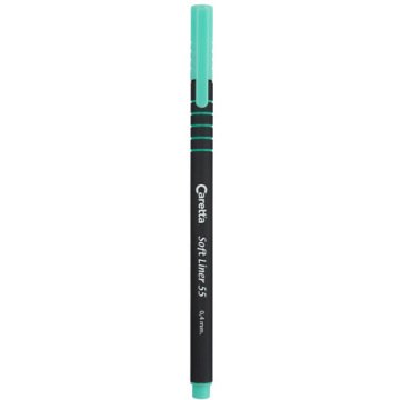 CARETTA 55 Soft Liner Keçeli Kalem, Açık Yeşil