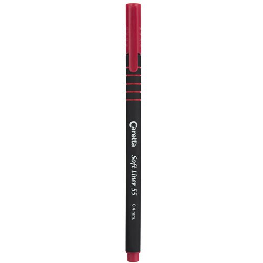 CARETTA 55 Soft Liner Keçeli Kalem, Bordo