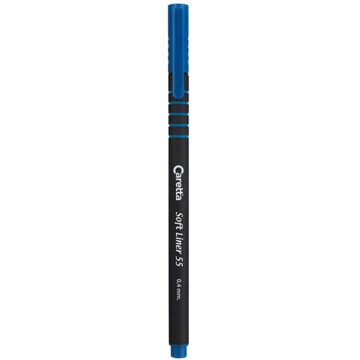 CARETTA 55 Soft Liner Keçeli Kalem, Koyu Mavi