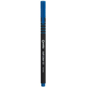 CARETTA 55 Soft Liner Keçeli Kalem, Koyu Mavi