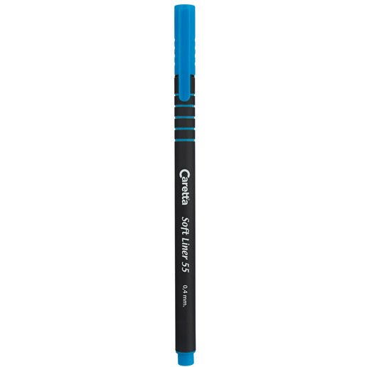 CARETTA 55 Soft Liner Keçeli Kalem, Mavi