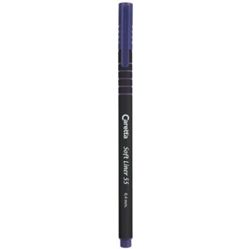 CARETTA 55 Soft Liner Keçeli Kalem, Mor