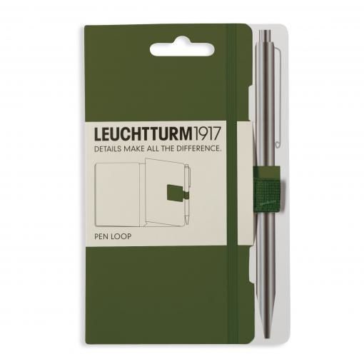 Leuchtturm1917 PEN LOOP, Kalem Tutacağı, Asker Yeşili