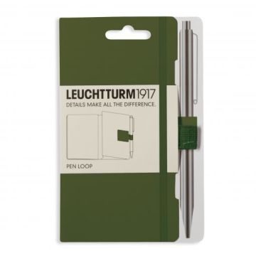 Leuchtturm1917 PEN LOOP, Kalem Tutacağı, Asker Yeşili