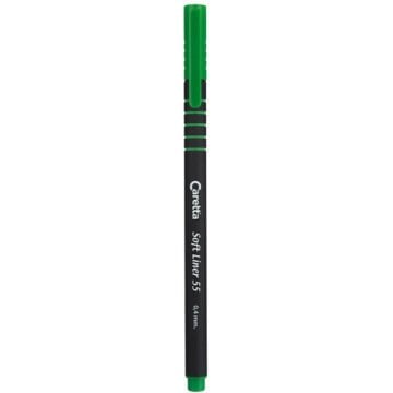 CARETTA 55 Soft Liner Keçeli Kalem, Yeşil