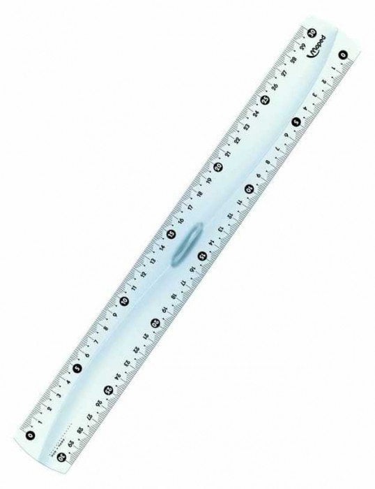 MAPED 30 cm Start Tribl Desimetre Cetvel