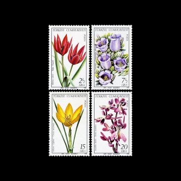 土耳其植物（1980年11月26日）- 土耳其共和国邮票收藏