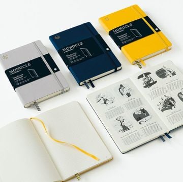Leuchtturm1917 Monocle Serisi, Sert Kapak, 181 Numaralandırılmış Sayfa, Noktalı