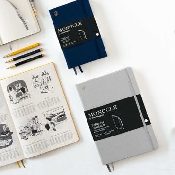 Leuchtturm1917 Monocle Serisi, Sert Kapak, 181 Numaralandırılmış Sayfa, Noktalı