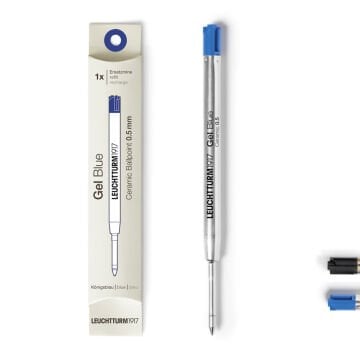 Leuchtturm1917 Drehgriffel Nr. 1, Jel Kalem Yedeği, 0.5 mm,