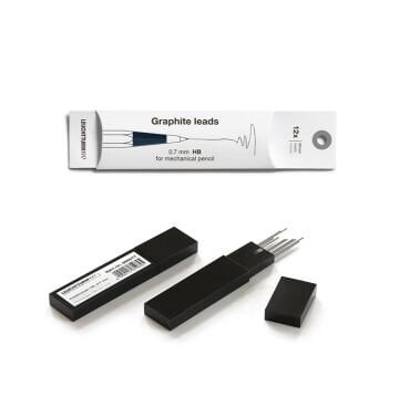 Leuchtturm1917 Drehgriffel Nr. 2, Versatil (Uçlu) Kalem Yedeği, 0.7 mm, 12'li Paket