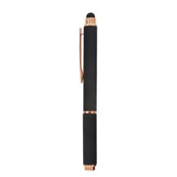PULKO Promosyon Your Writing Passion Pen Roller Kalem (Mavi Yazmaktadır), ppmk063, Siyah