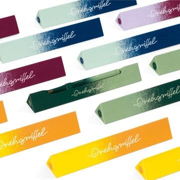 Leuchtturm1917 Gradient Limited Edition Serisi Drehgriffel Nr.1, Siyah Mürekkepli Tükenmez Kalem,