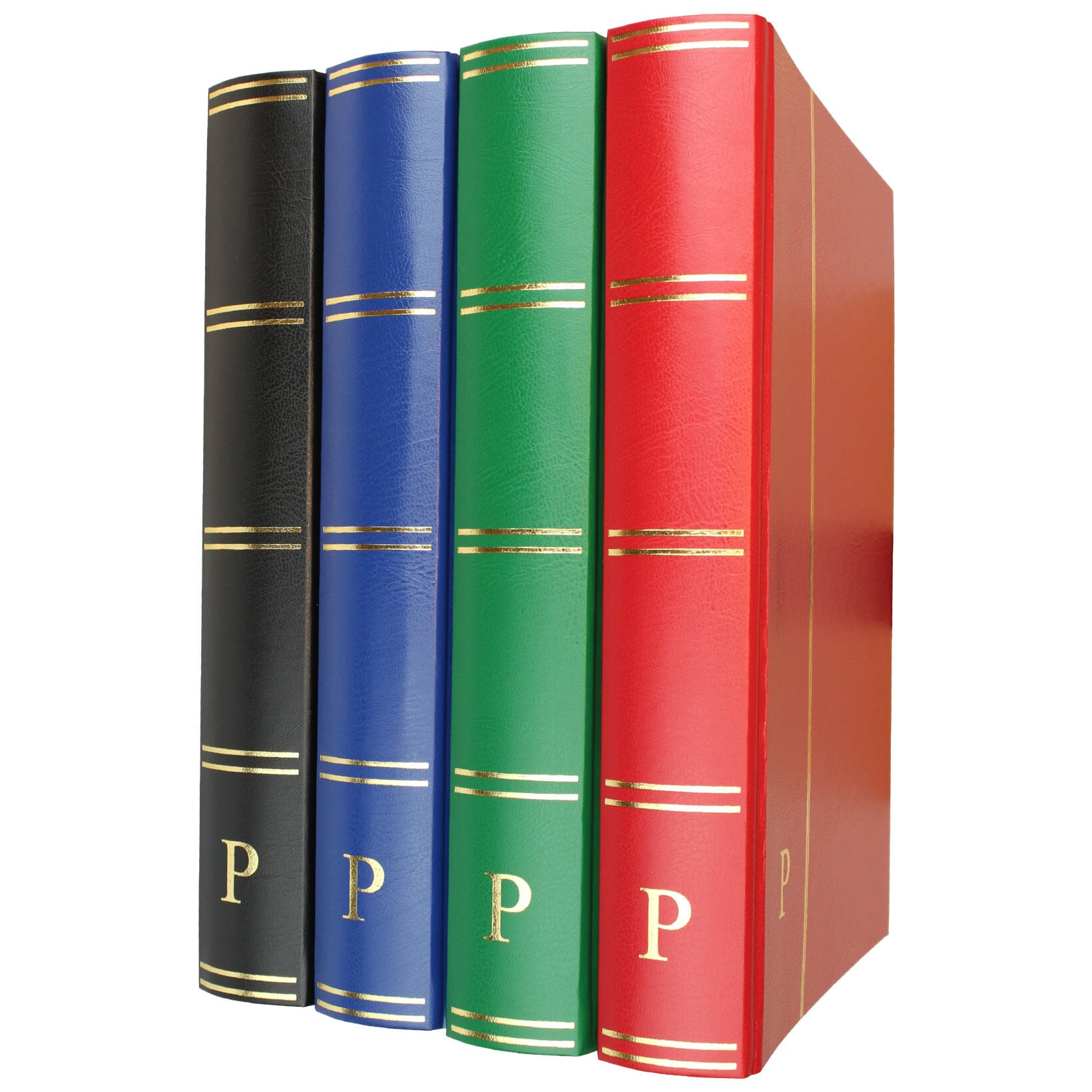 PULKO HistorY 1970 Pul Defteri Klasik, 32 Yaprak, 64 Sayfa, A4+, Siyah Zemin,