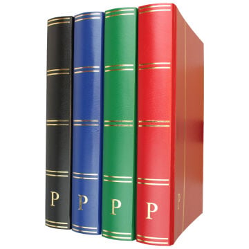 PULKO HistorY 1970 Pul Defteri Klasik, 32 Yaprak, 64 Sayfa, A4+, Siyah Zemin,