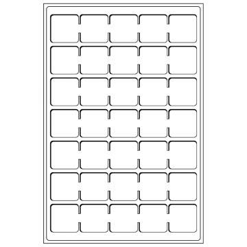 Leuchtturm Madeni Para Tepsisi, 38mm Çap (35 Adet Kapasite)