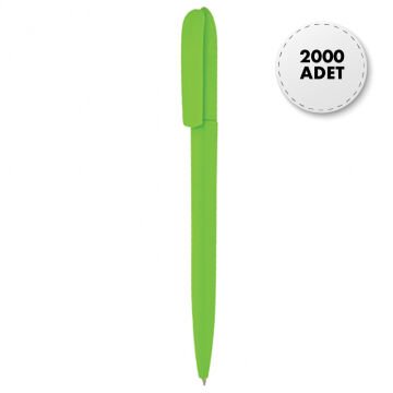PULKO Promosyon Plastik Tükenmez Kalem, 011, Yeşil - 2000 adet