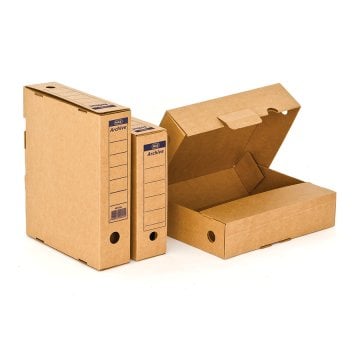 MAS 8204 Arşiv Transfer Kutusu, Karton, Çift Yön (Boyut: 77 mm X 270 mm X 327  mm)