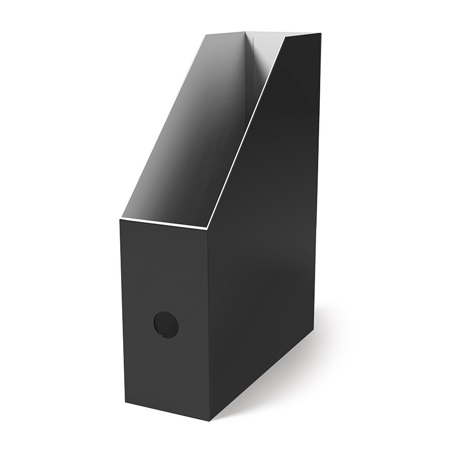 MAS 8222 Rainbow Magazinlik, Karton (Boyut: 105 mm X 256 mm X 315 mm), Siyah
