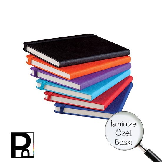 PULKO Notebook Not Defteri, (13x21cm), Termo Deri, Sert Kapak, Krem Kağıt, 160 Sayfa, Çizgili, 013,